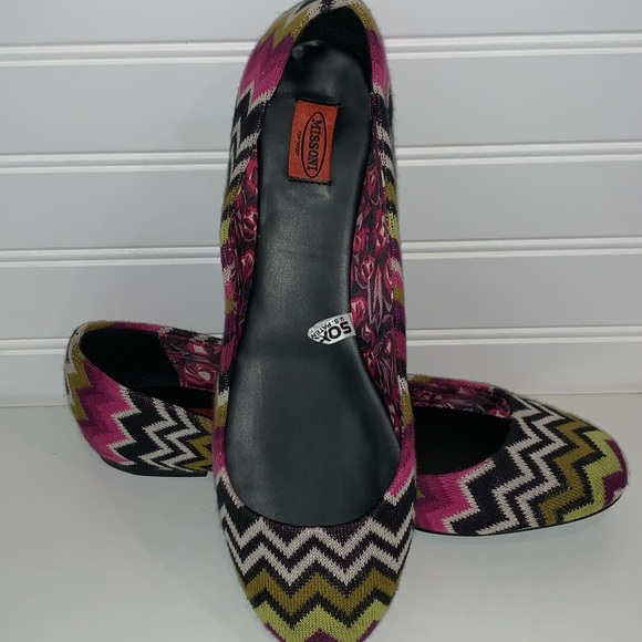 NWT Missoni for Target flats size 8.5 - Picture 1 of 4